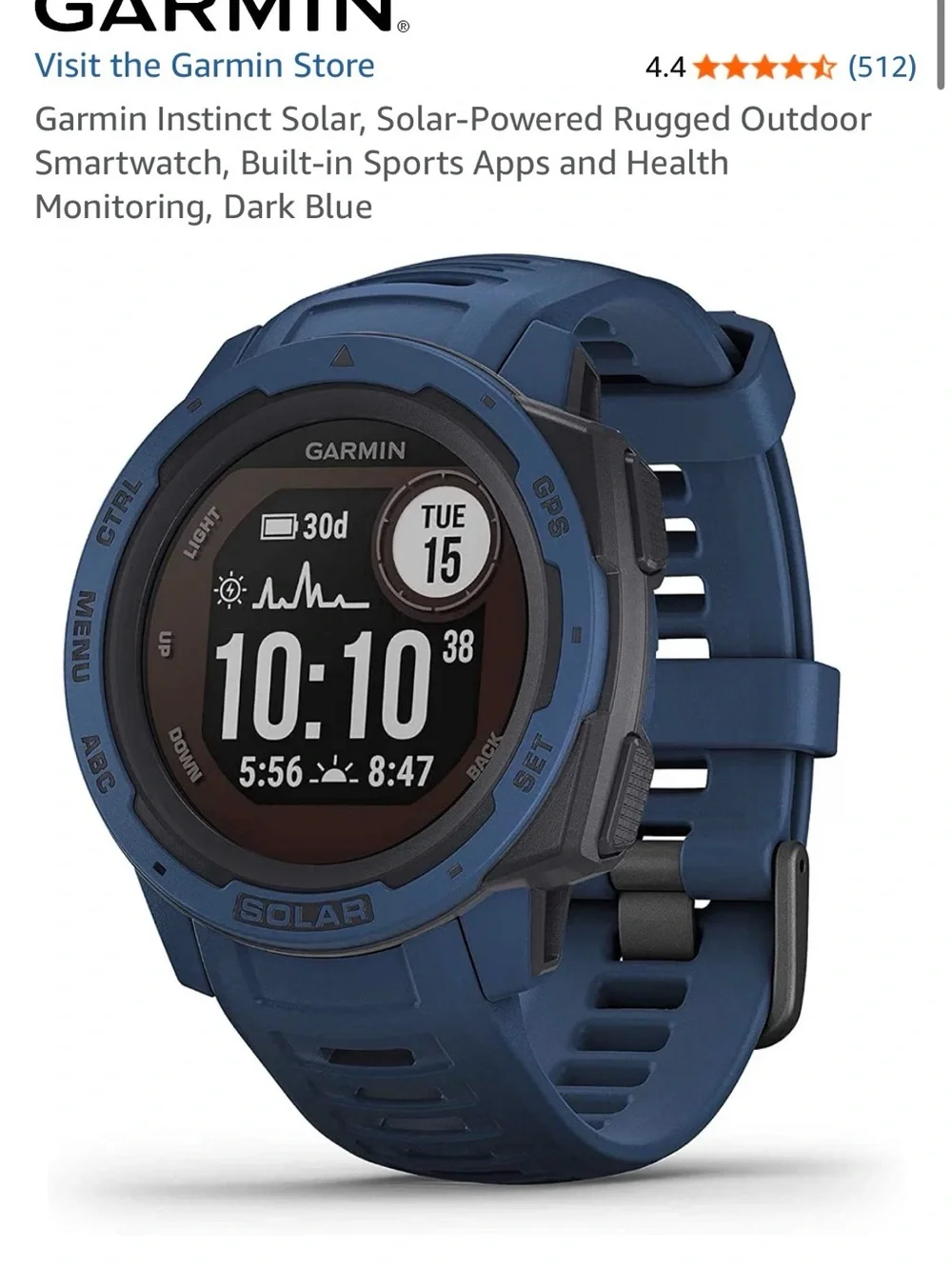 garmin durable smartwatch